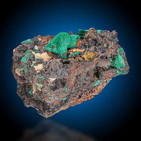 Malachite-Friedensgrube | Lichtenberg | Hof | Upper Franconia | Bavaria | Germany